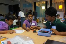 Geetanjali Olympiad learning the ropes