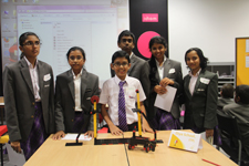 Ekya School ITPL show off their creation